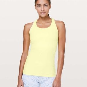 Gently worn Lululemon lemon ice cool racerback